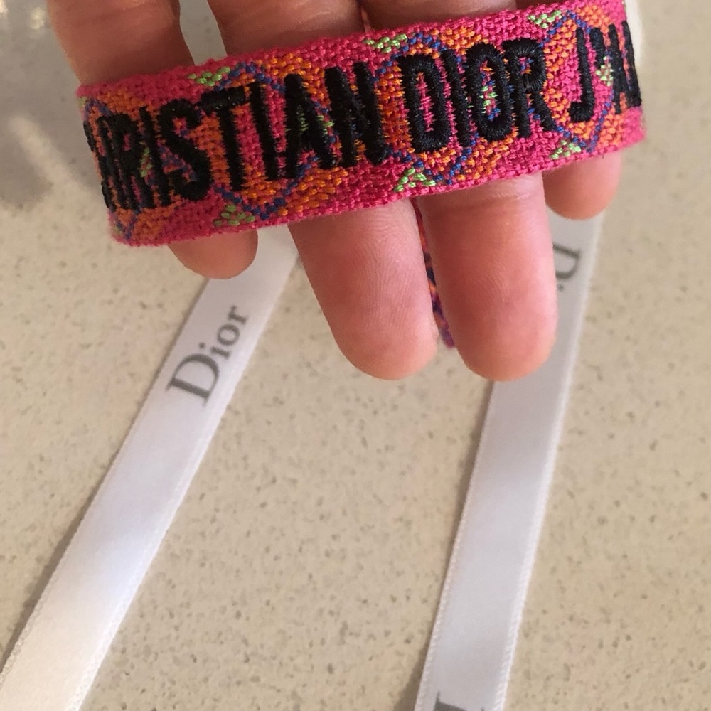Dior woven friendship bracelet new